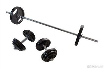 Nakládací činkový set - 70 kg