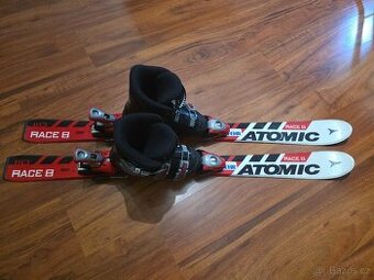 Dětské sjezdové lyže set Atomic Race 8 v délce 110 cm