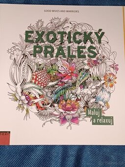 Omalovánky pro dospělé Exotický prales