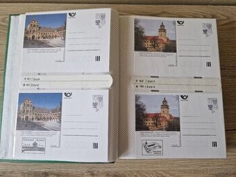 Dopisnice ČR v zásobníku.