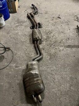 Bmw e46 330d výfuk originál včetně kat