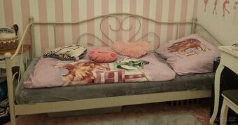 Kovová postel 90×200