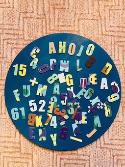 Set designových tabulí a magnetek