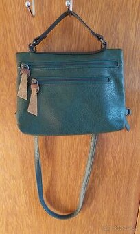 Tmavě zelená kabelka