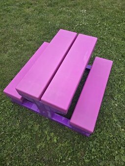 Dětská zahradní lavice