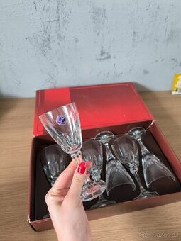 Skleničky sada 6ks Borocrystal Czechoslovakia