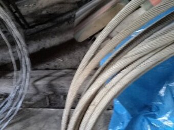 Prodám ocelové lana