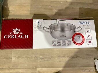 Gerlach Simple Hrnec s poklicí 2l