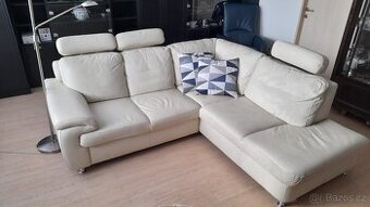 Krásná kožená sedací pohovka