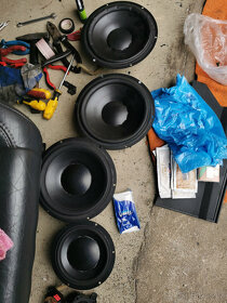 P80 Volvo, repro, díly ProLogic Dolby set