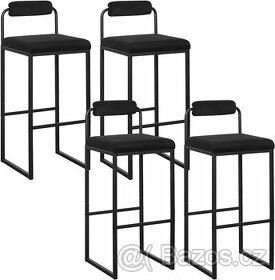 NOVÉ designové barové židle 2ks (343sz)