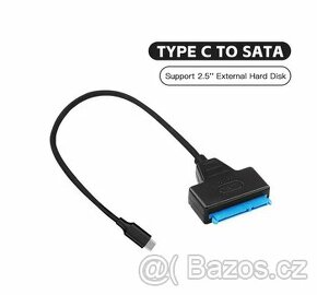 Kabel / adaptéru pro HDD/SSD SATA - USB-C nový