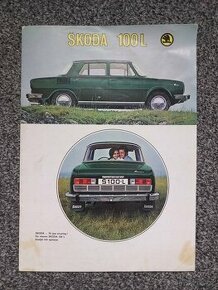 Prospekt/brožura Škoda 100L