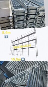 Prodám kompletní sadu lešení 130m2/Baumann73/skladem v Praze