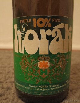Pivní láhev Horák - 1
