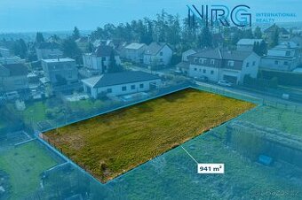 Prodej stavebního pozemku 941m2, Úvaly