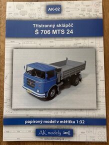 Š 706 MTS 24 Třístranný sklápěč