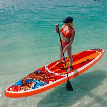 Surfboard Koi SUP PaddleBoard nafukovací 350x83x15cm FEATH-R