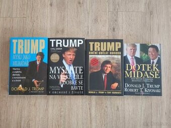 Nové 4 knihy Donald Trump