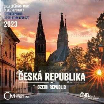13 SAD OBĚŽNÝCH MINCÍ ČESKÉ REPUBLIKY v b.k. - 1