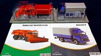 AVIA A31 VALNÍK + LIAZ 706 SYPAČ 1:43 DEAGOSTINI