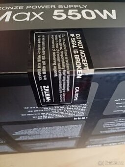 Počítačový zdroj Zalman GigaMax 550W - nový - 1