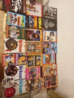 DVD, CD a mc kazety