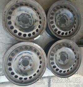 Plechové disky 5x112, 6Jx15 ET37 2 kusy