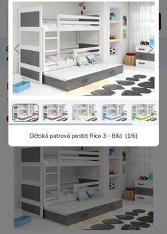 Dvoupatrová postel