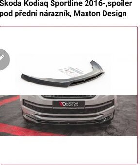 Spoiler Škoda kodiaq