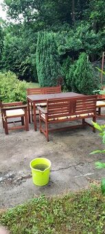 Teak zahradní souprava
