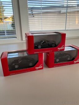 Herpa 1:43 Porsche 911 Audi R8