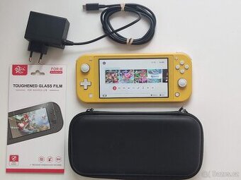 Switch Lite Jailbreak +10 HER žlutá