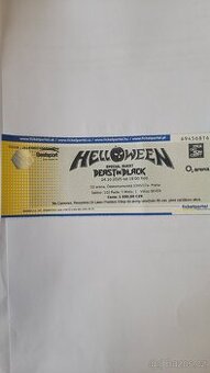 Helloween 24.10.25 O2 arena sektor sezeni 102