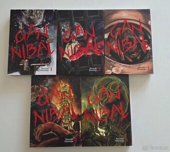 Prodám mangu Ganibal 1 až 5 v čestině