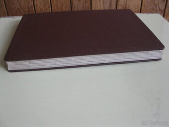 Album známky Afrika  , Pérové desky s listy Slovensko .