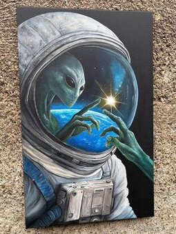 Rucne malovany obraz