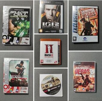 Balíček akčních PC her - akce, napětí a stealth