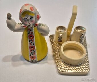 Bábuška kývací slánka pro sběratele