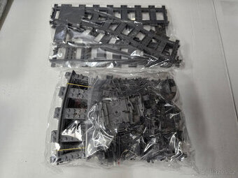 City koleje (náhrada) rovinky, zatáčky, vyhybky, spoj 35kusů