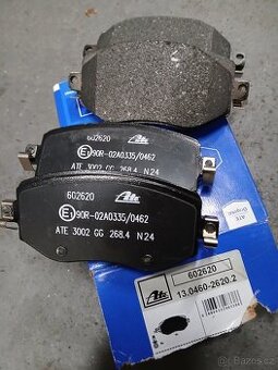 Přední brzdové desky ATE Renault Megane 4