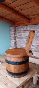 originální židle ze sudu