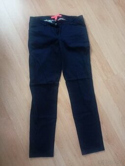 Kalhoty zn. Mango dámské modré tmavě, vel. 38