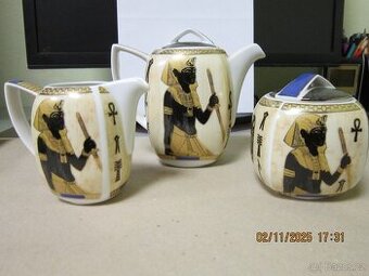 keramická souprava dovoz Egypt