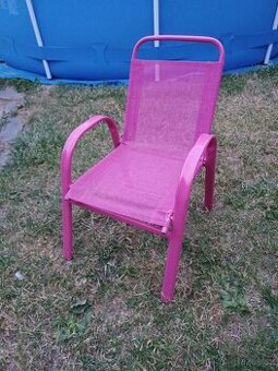 Dětská zahradní židle