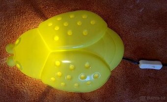 Dětská nástěnná lampička beruška IKEA