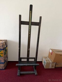 malířský stojan na obraz plátno