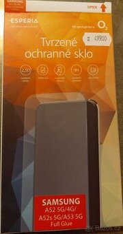 Tvrzené ochranné sklo na Samsung A52/A53