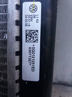 CHLADIČ TURBA INTERCOOLER - 5Q0121251ED