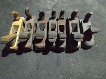 Staré truhlářské hoblíky